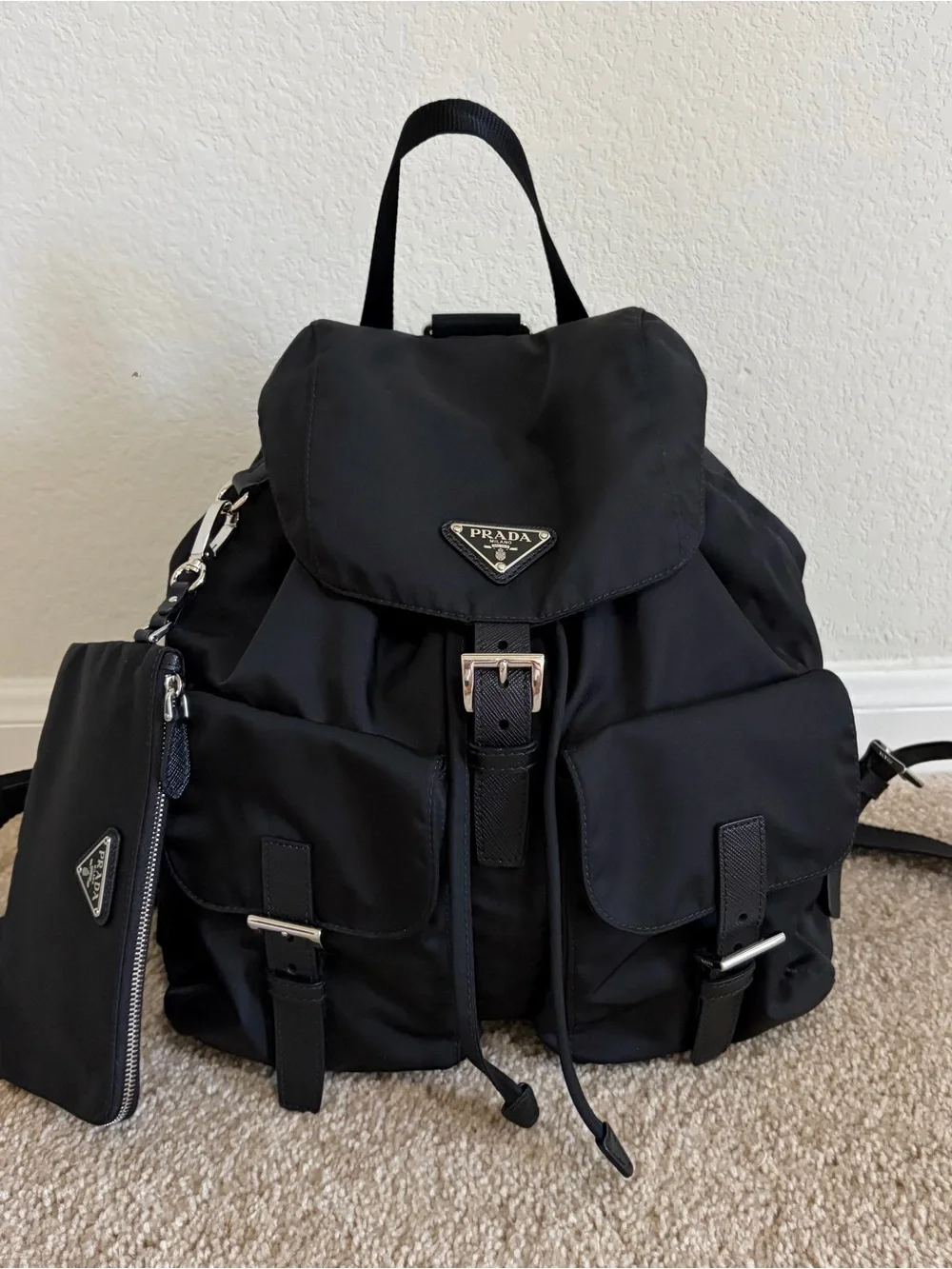 Prada Medium Re-Nylon Backpack